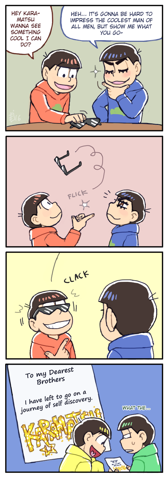 Osomatsu kills a man