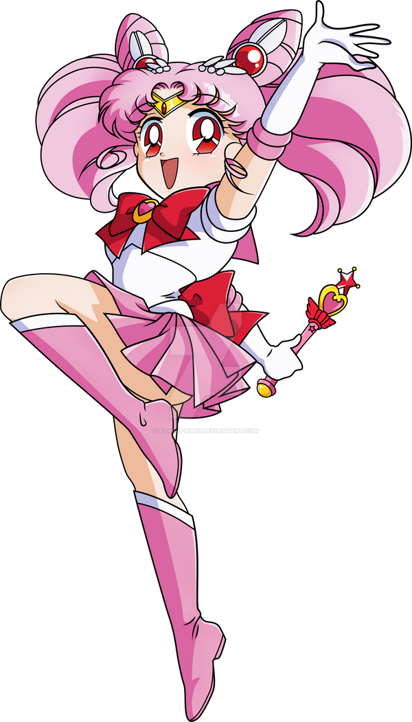 Sailor Chibi Moon (Vector) by Flavio-ruru on DeviantArt
