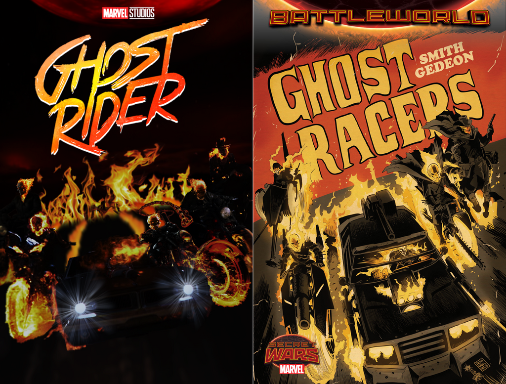 Ghost Racers Poster (Side-By-Side) by Mr-Psycho-Mate on DeviantArt