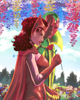 The Vision And The Scarlet Witch