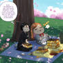 Rukia and Orihime's Cherry Blossom Picnic
