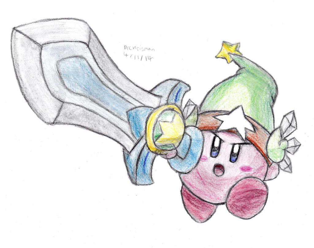 Kirby Drawing - How To Draw Kirby Step By Step