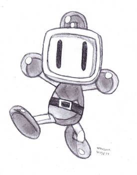 White Bomberman