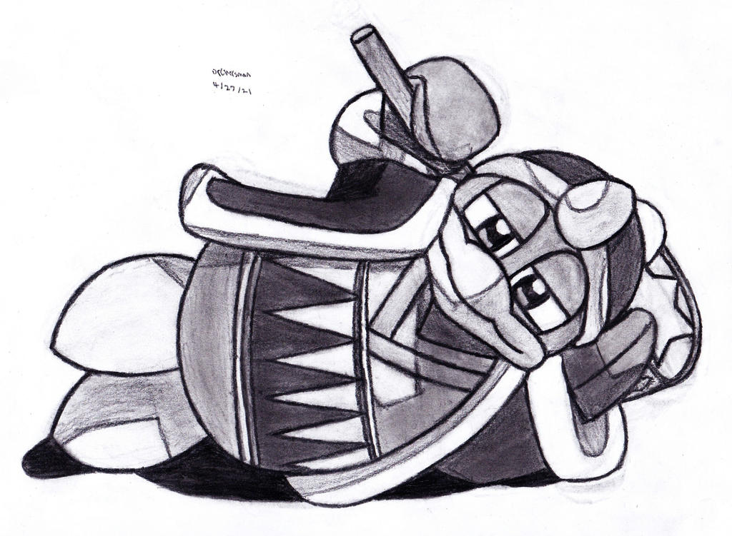 Deviantart Dedede Crouching Dedede by DrChrisman on DeviantArt