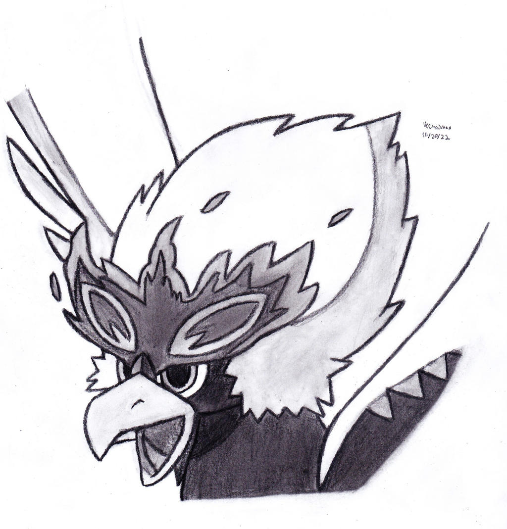 Hisuian Braviary by DrChrisman on DeviantArt