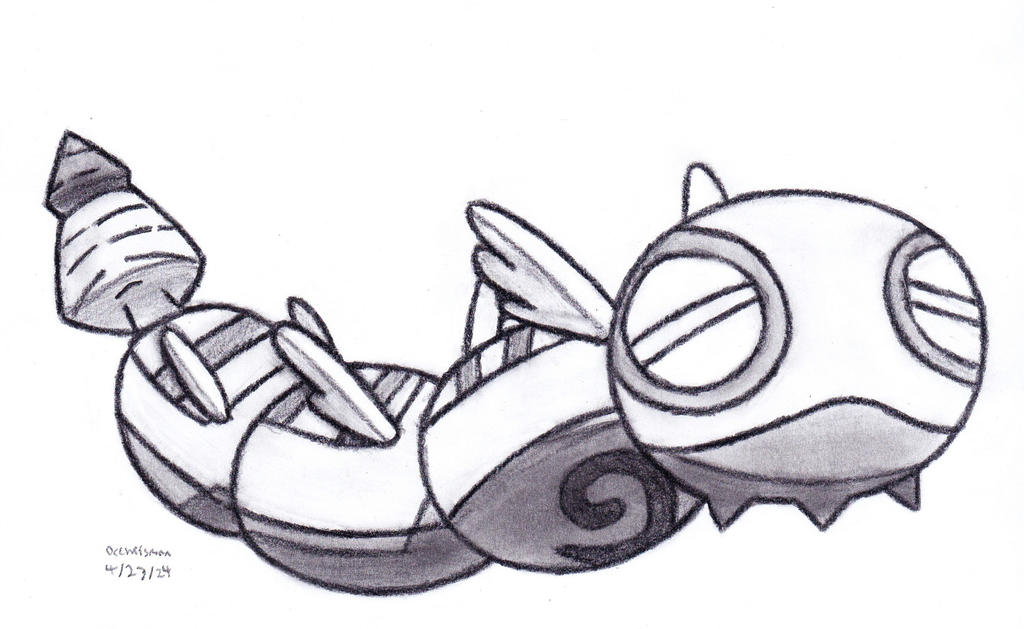 Three Segment Dudunsparce by DrChrisman on DeviantArt