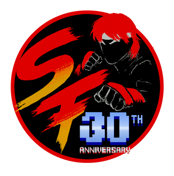 Street Fighter 30th Tribute logo Classsic Edition by viperxmns