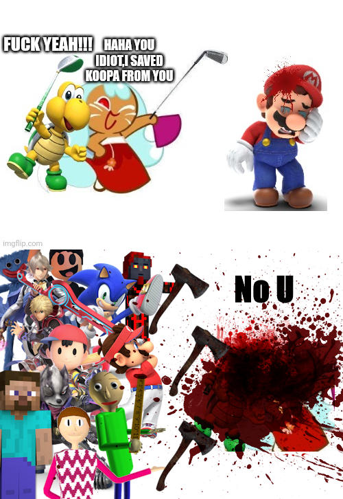 No U Exploding No U by YrealasZunacheral on DeviantArt