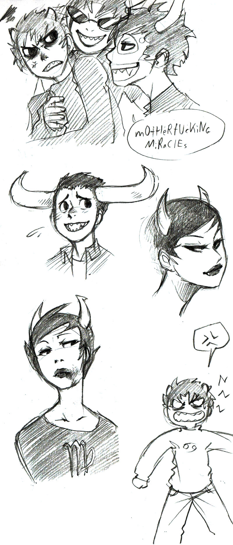 Some Homestuck Trolls