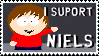 Niels Supporter Stamp by VictorVoltfan1