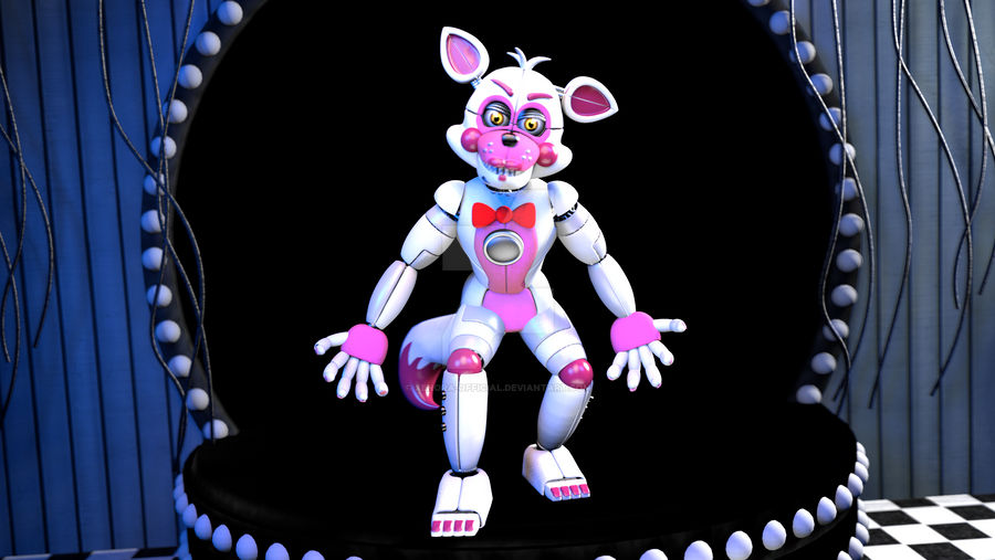 Funtime Foxy Render by Xenora-Official on DeviantArt