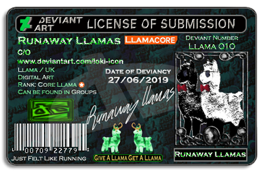 ID Runaway Llamas
