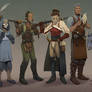 The main gang