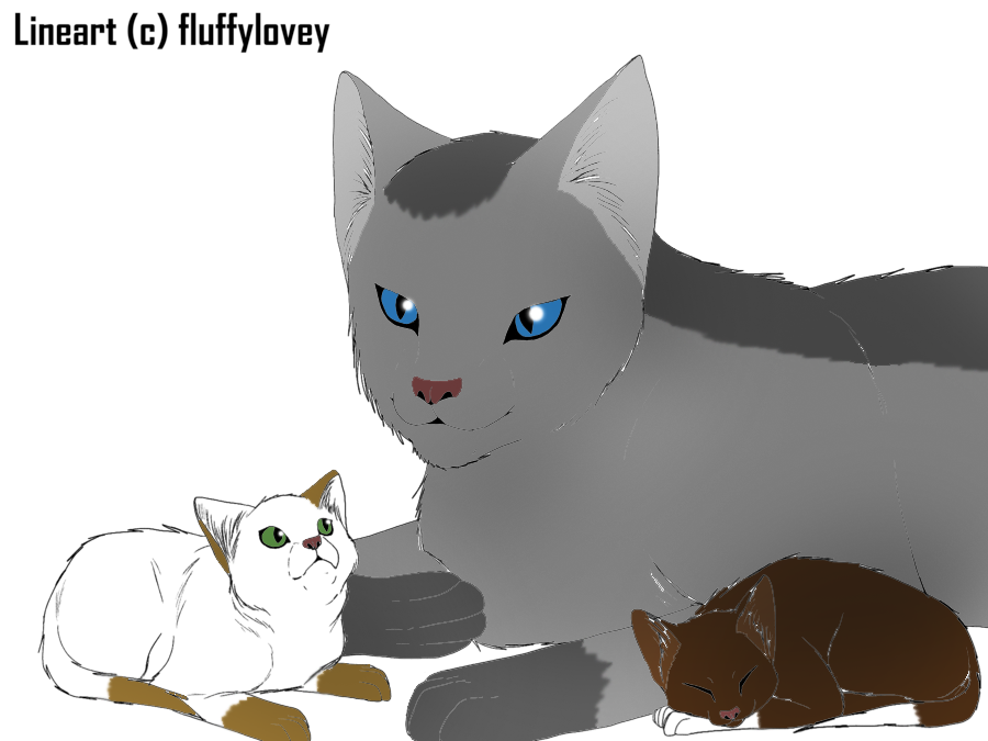 Gusen Ripple Stream Ripplestream and her kits by PittheKidIcarus on DeviantArt