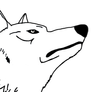 Wolf's rain line art 12