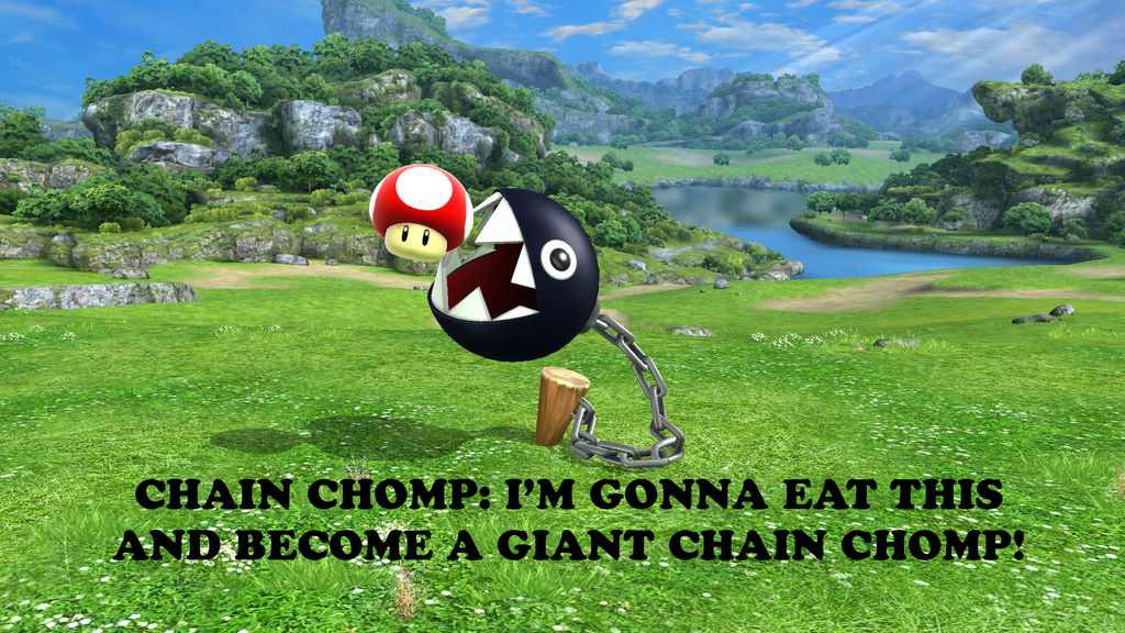 Gonna become a giant Chain Chomp! by PittheKidIcarus on DeviantArt