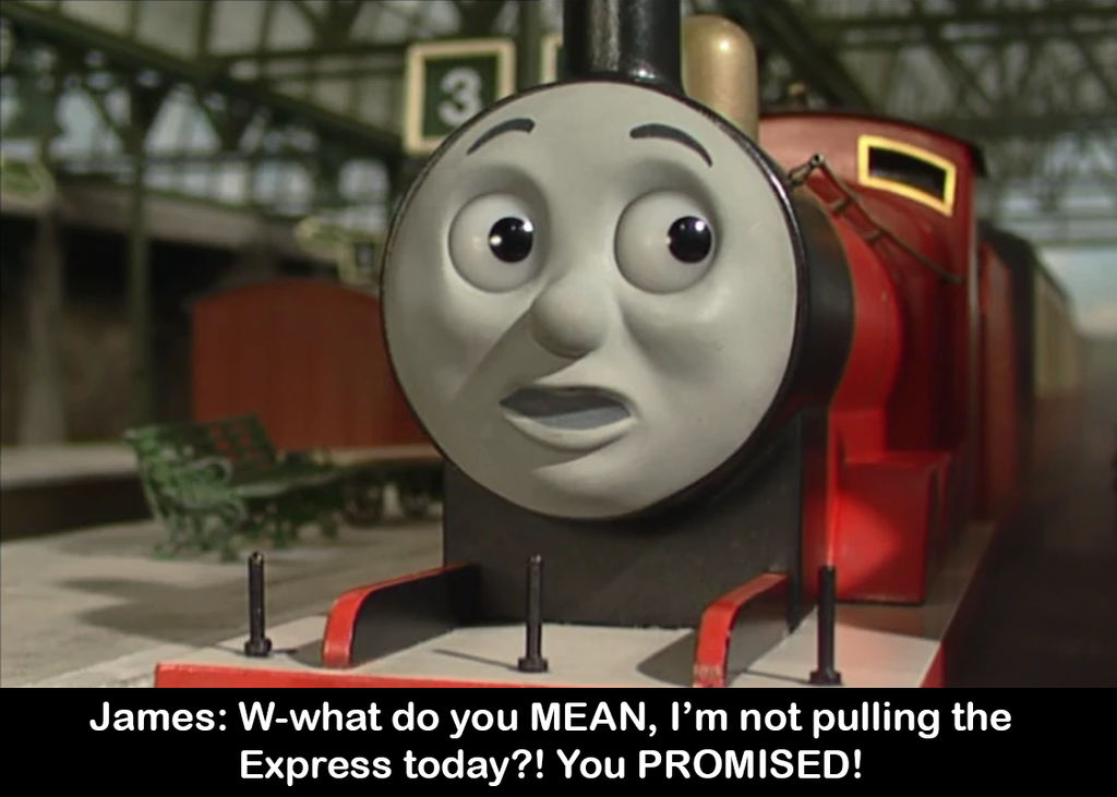 James is Surprised! by PittheKidIcarus on DeviantArt