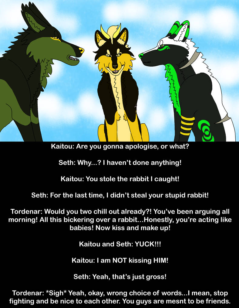 Arguing by PittheKidIcarus on DeviantArt