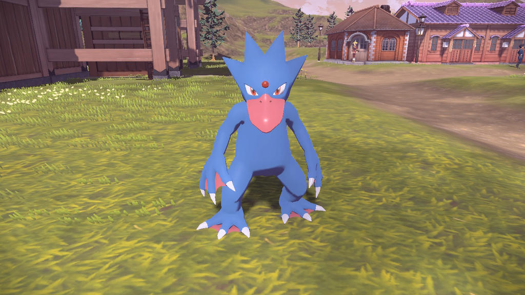 Shiny Golduck by PittheKidIcarus on DeviantArt