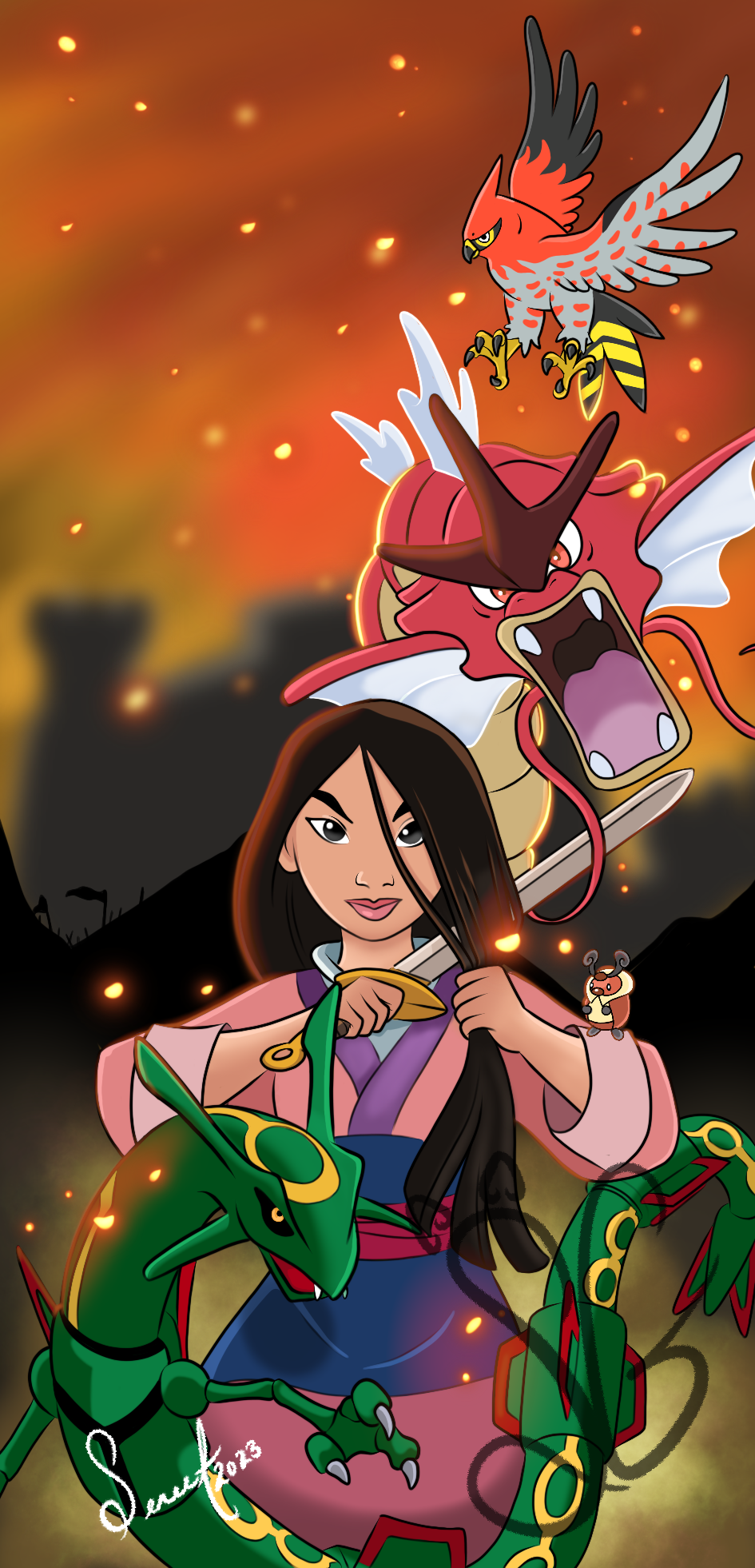 Mulan,pokemon by Sereea on DeviantArt