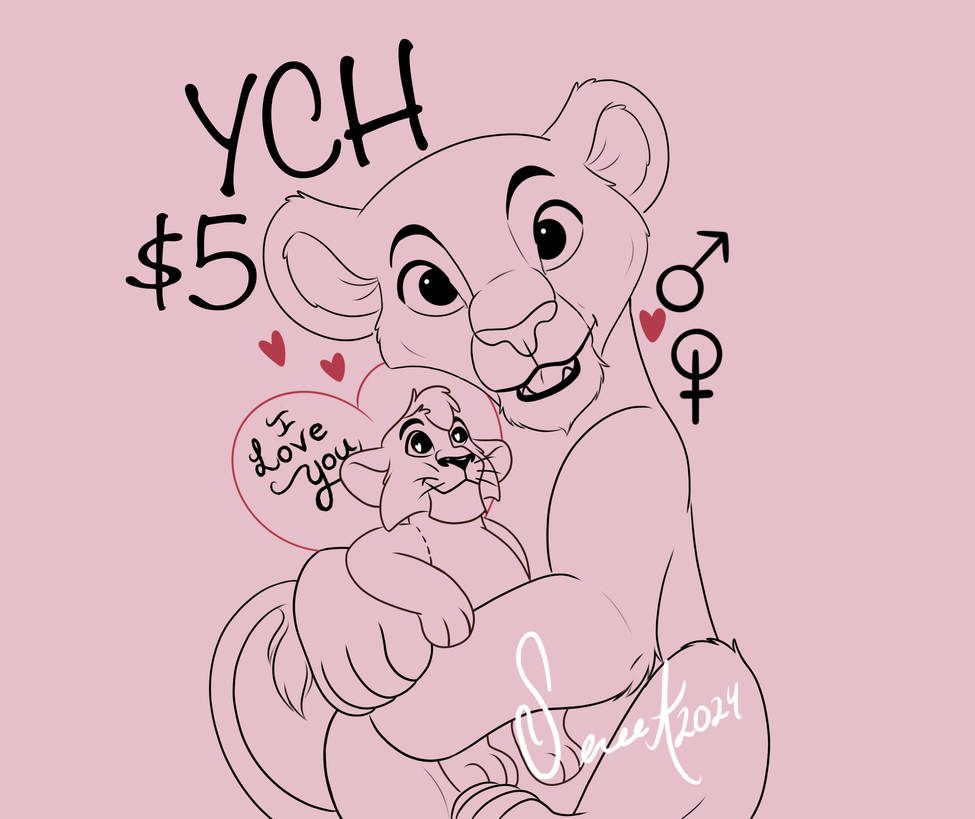 Lovyne Deviantart YCH: Happy Valentine day ! by Sereea on DeviantArt