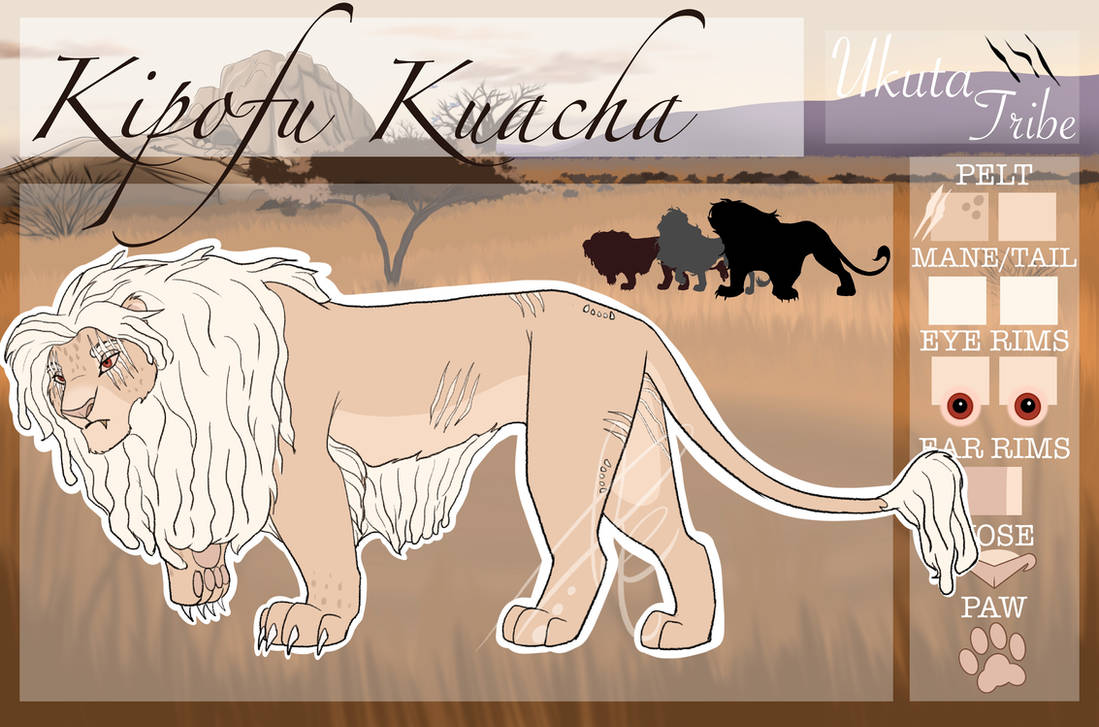 Kuacha Kipofu Kuacha , Reference Sheet by Sereea on DeviantArt