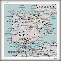 Iberia | Map Plate no. 9 | Atlas Altera