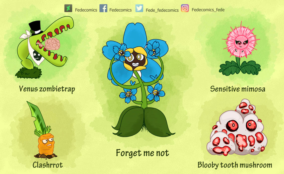 Pvz Random fan characters by Fedecomics on DeviantArt