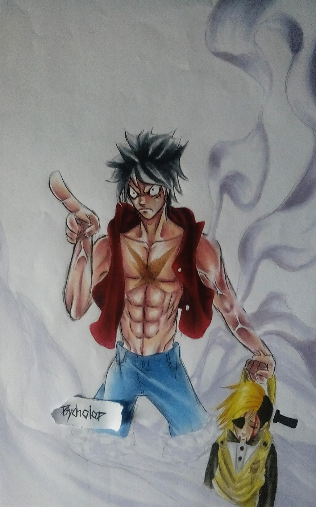 Roronoa Zoro (One Piece) by BluesyBenjii on DeviantArt