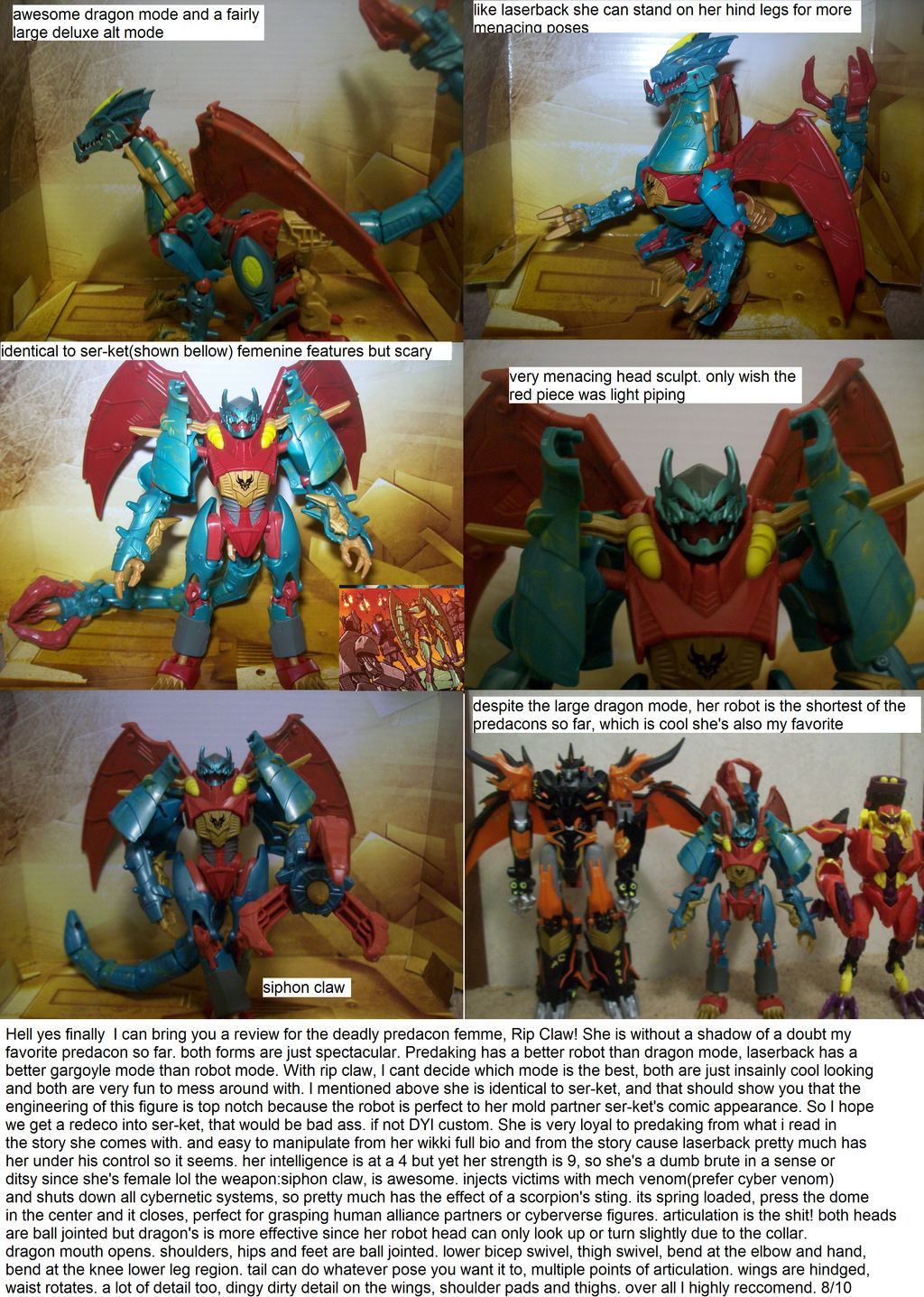 Magna Rip Claw Rip Claw Review by lovefistfury on DeviantArt