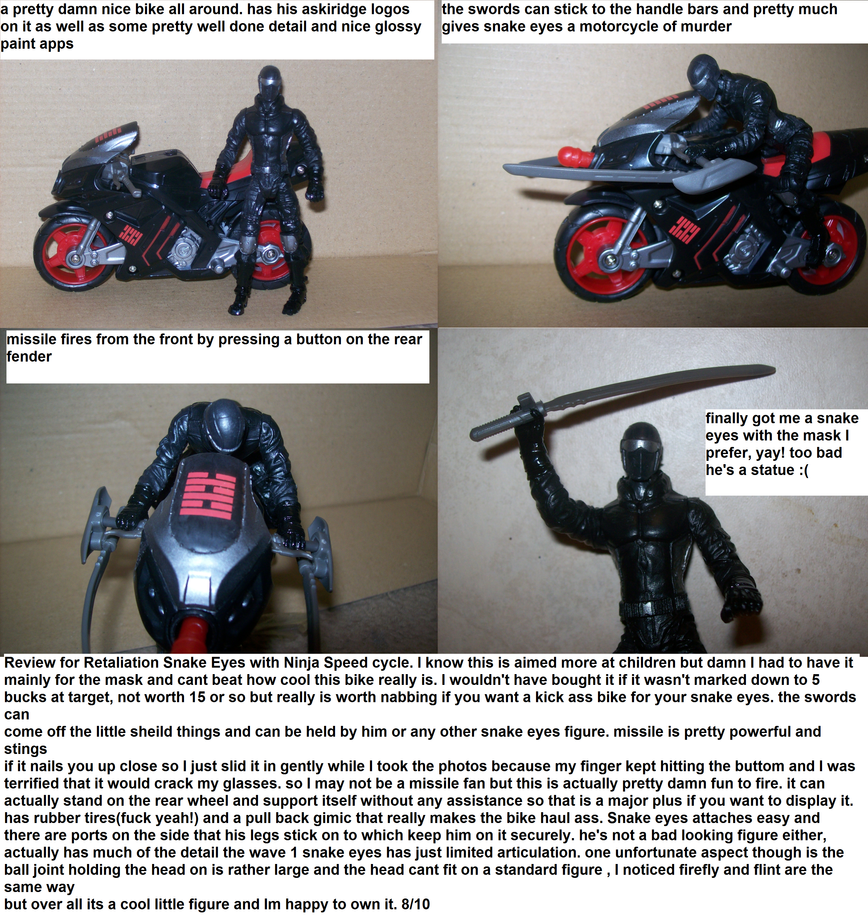 Retalion Cycle Retaliation Ninja speed cycle review by lovefistfury on DeviantArt