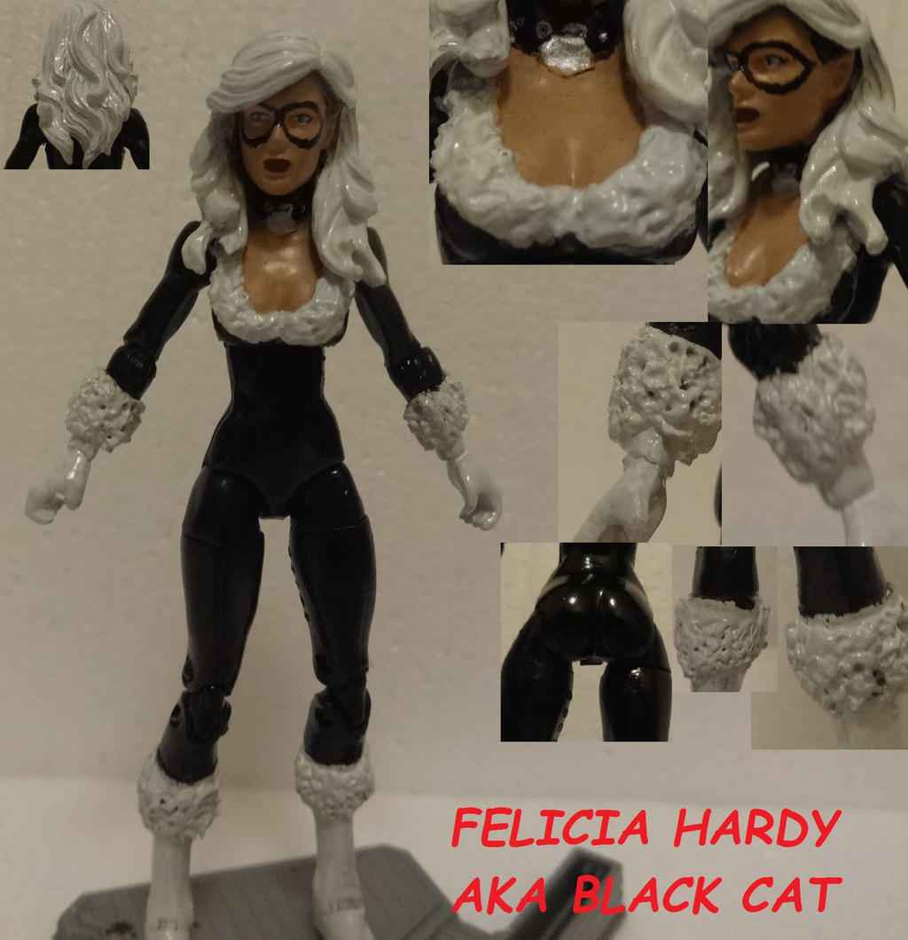 Marvel Universe Black Cat Custom