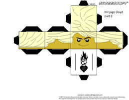 cubeecraft Ninjago Lloyd part two