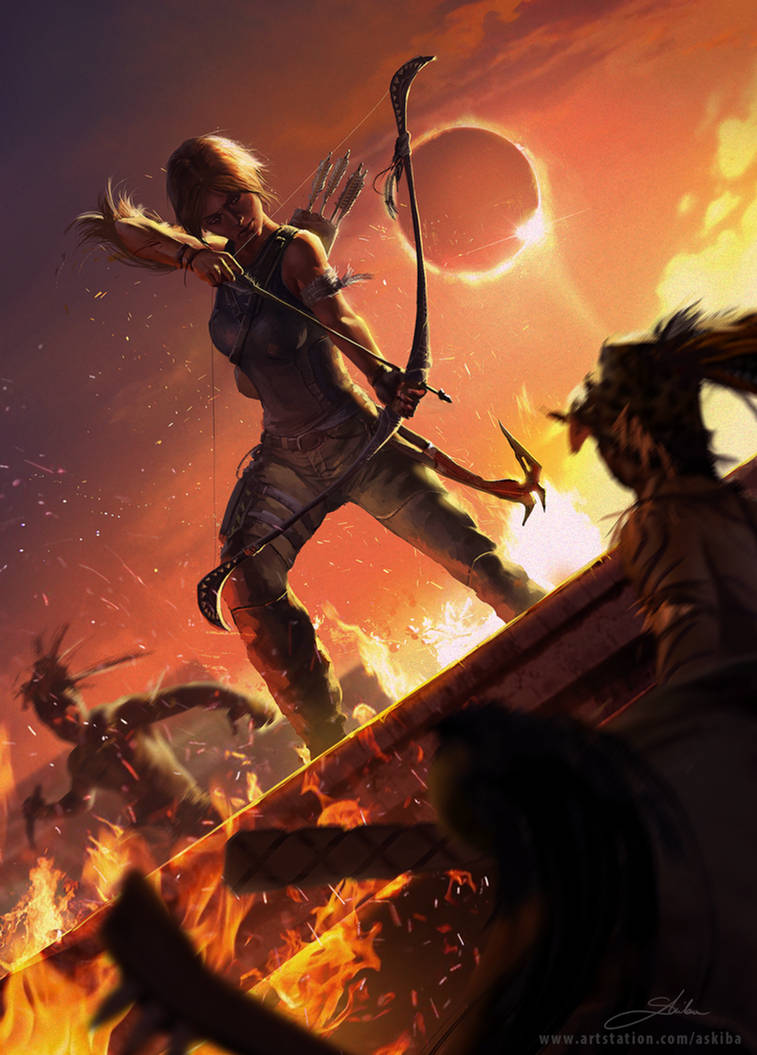 Shadow of the Tomb Raider by Skyrawathi