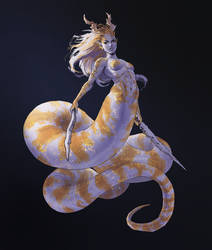 Snake lady