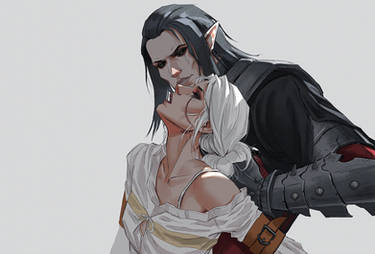 Some like rough caresses part 1 - Ciri/Eredin