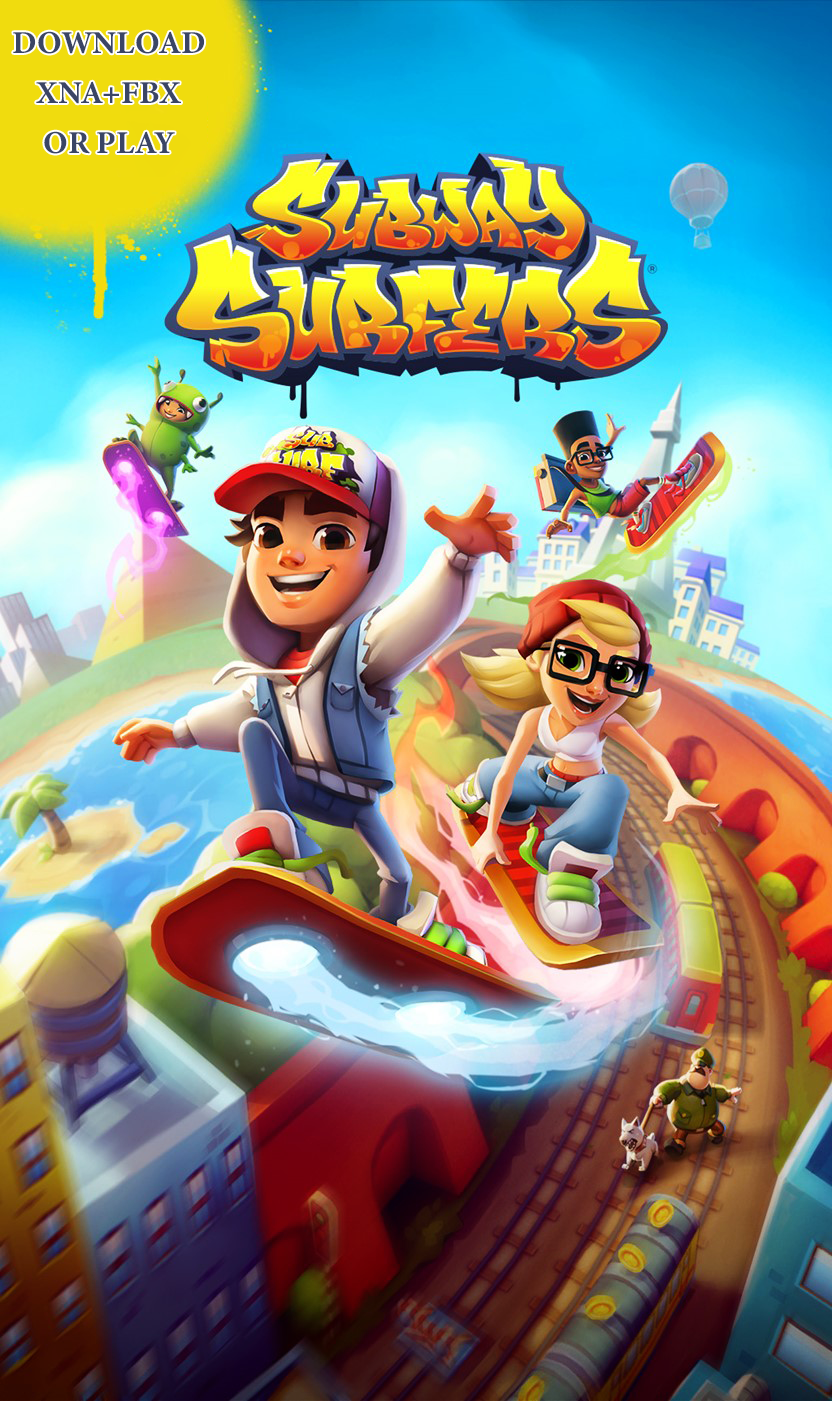 Subway Surfers official promotional image - MobyGames