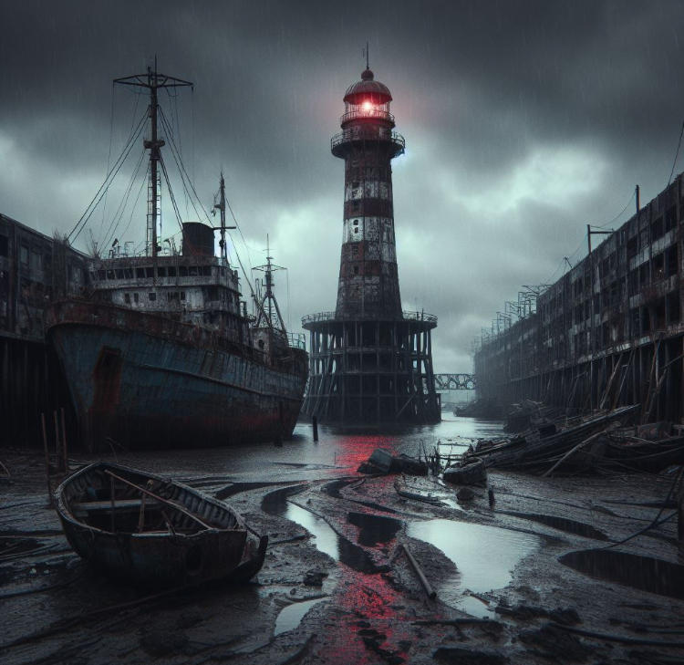 Grotesque Lighthouse Lighthouse 1 by lemonshark21 on DeviantArt