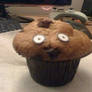 A muffin with eyes, yeah?