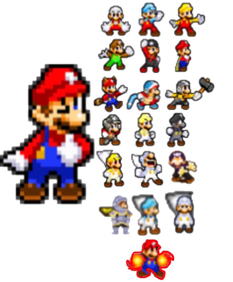 Mario forms by superfnafknight by superfnafknight on DeviantArt