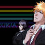 Ichigo and Rukia Wallpaper