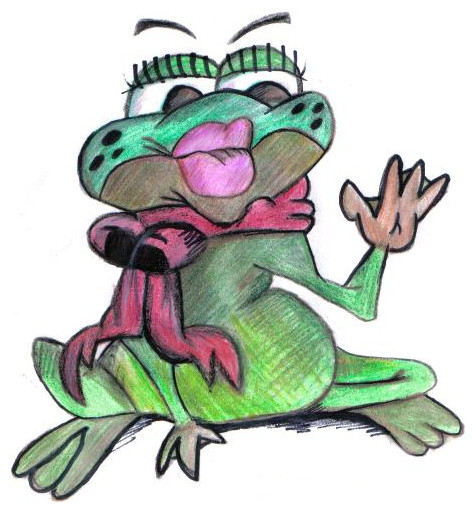 Cartoon Frog