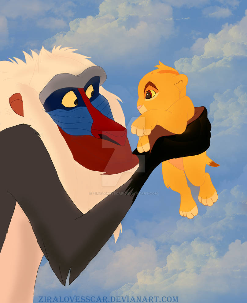 Rafiki and Simba by ZiraLovesScar on DeviantArt
