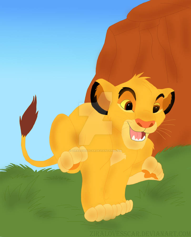Simba play by ZiraLovesScar on DeviantArt