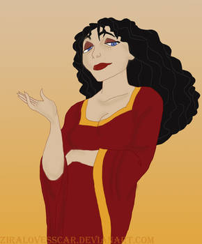 Tangled-mother Gothel