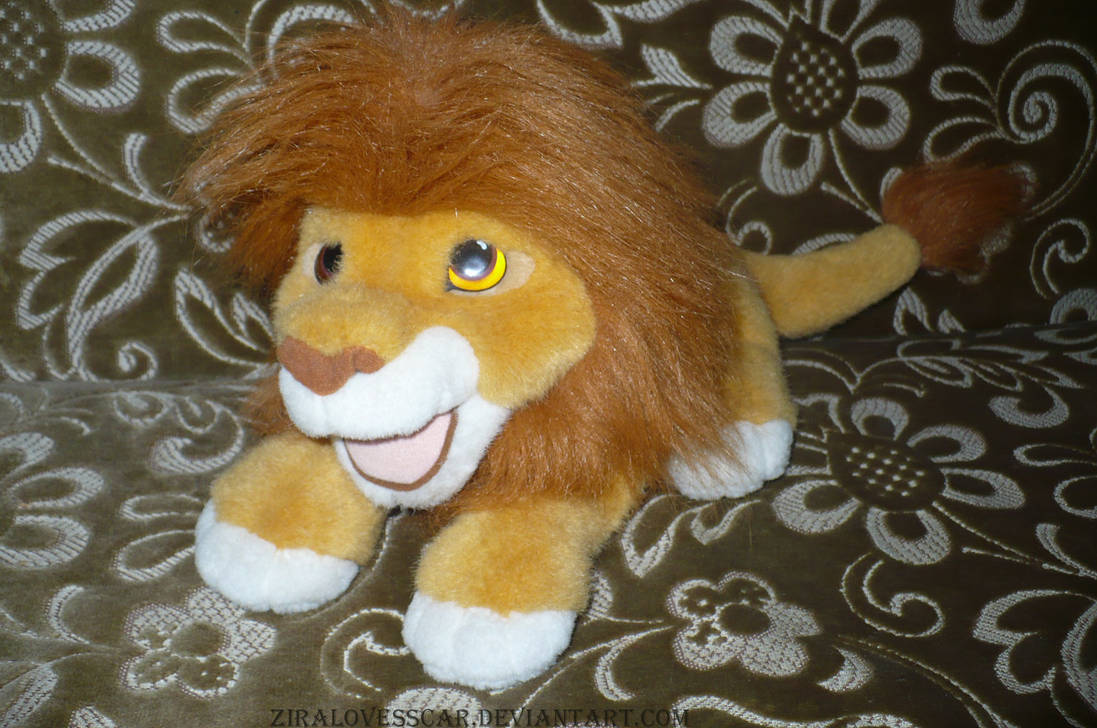 Adult Simba Plush Puppet by ZiraLovesScar on DeviantArt