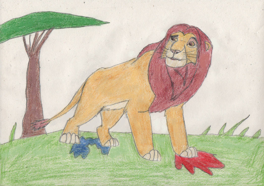 Human turns into Simba 2/2 by goodtimesroll44 on DeviantArt