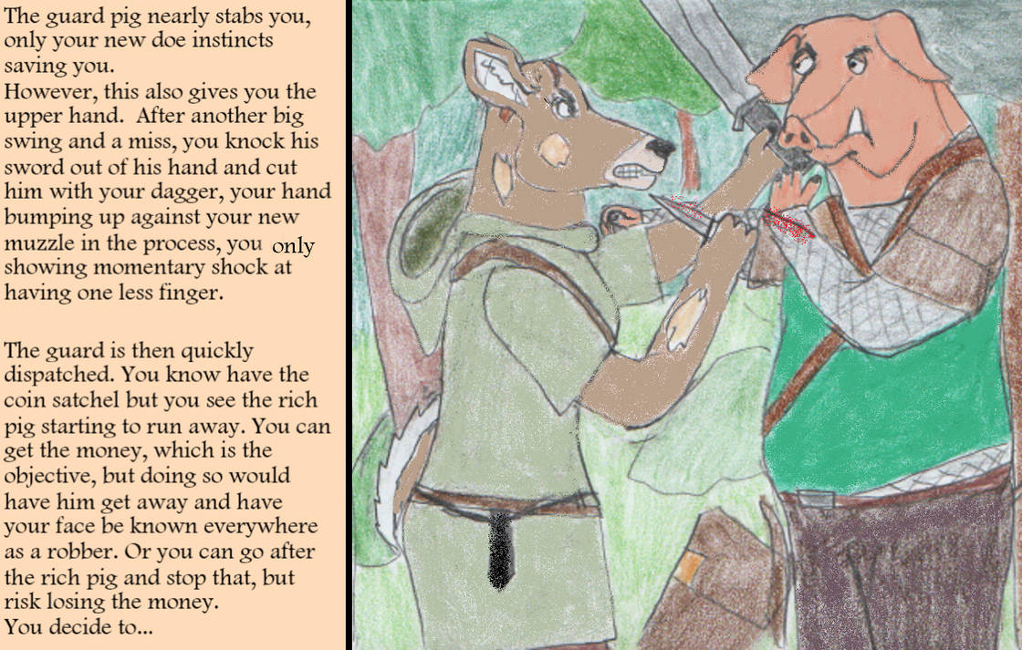 Two Pigs Arguing Fighting the Pigs by goodtimesroll44 on DeviantArt