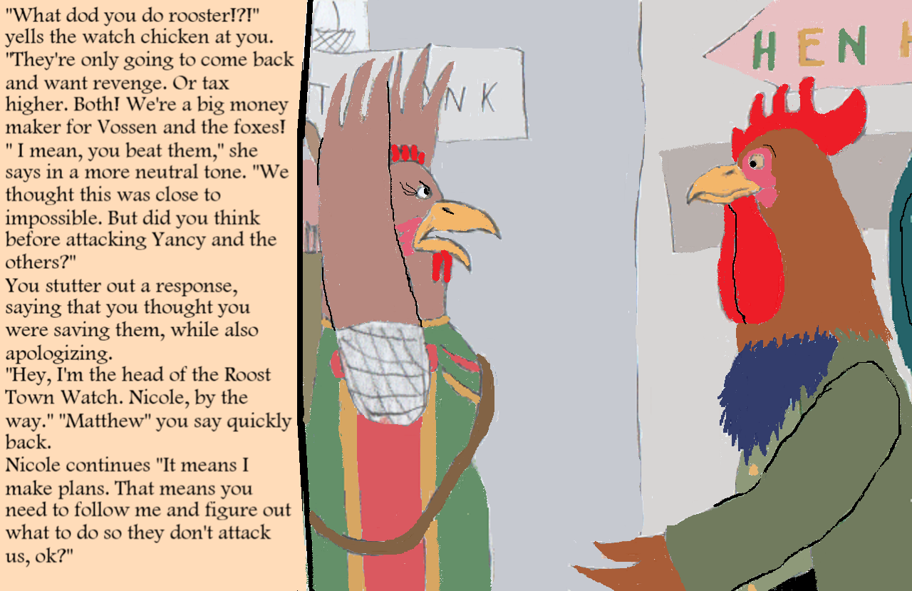 Overworked Hen The Mad Hen by goodtimesroll44 on DeviantArt