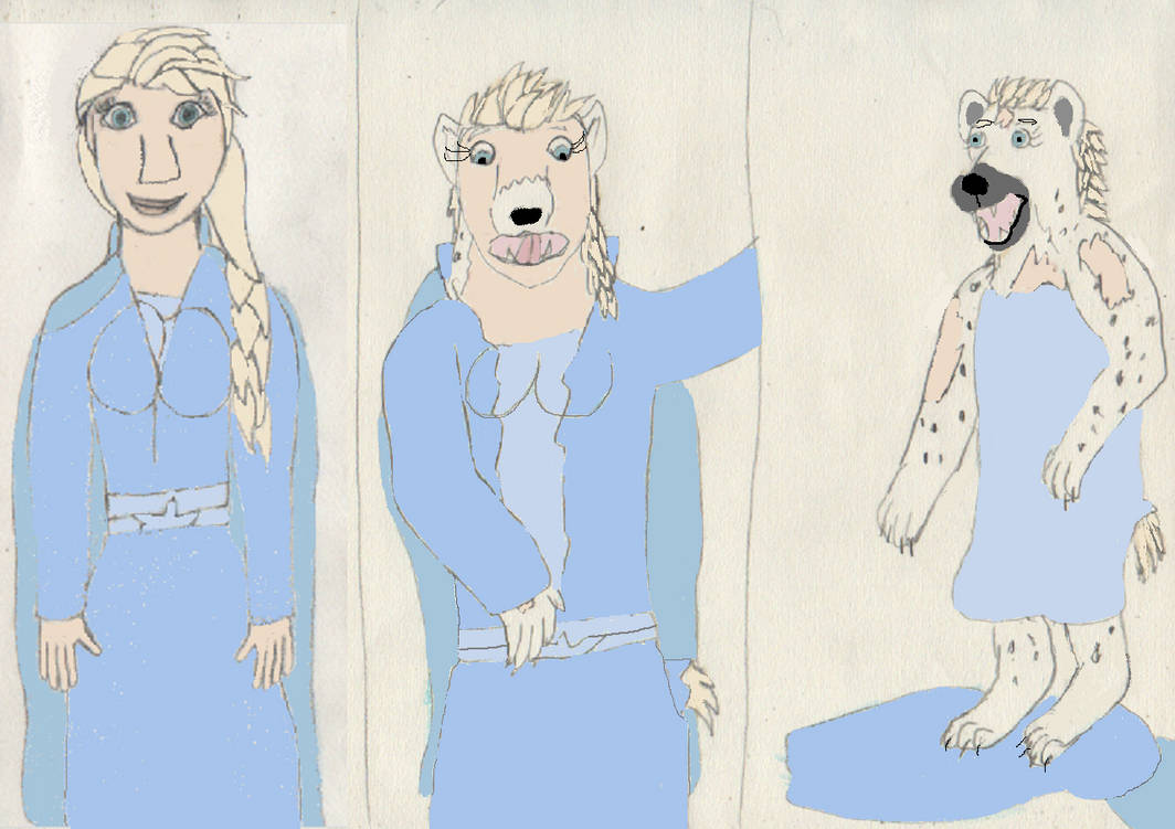 Elsa Turns Into A Hyena 1 2 By Goodtimesroll44 On DeviantArt elsa-turns-into-a-hyena-1-2-by-goodtimesroll44-on-deviantart